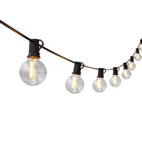 Calex 45m Calex Vista Lichterkette + 3 m Anschlusskabel - IP44 - Koppelbar - 2700K - Inkl. 75 Lampen