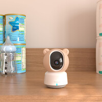 Tiqvi Smart Babyphone mit Kamera mit App und Monitor - WiFi - 1080P