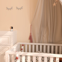 Tiqvi Smart Babyphone mit Kamera mit App und Monitor - WiFi - 1080P