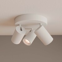 Ledvion LED Deckenstrahler Weiß Trio - Dimmbar - 3W - 2700K - Neigbar