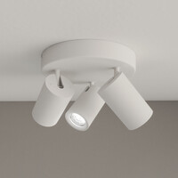 Ledvion LED Deckenstrahler Weiß Trio - Dimmbar - 3W - 6500K - Neigbar