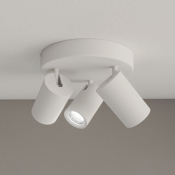 Ledvion LED Deckenstrahler Weiß Trio - Dimmbar - 3W - 6500K - Neigbar