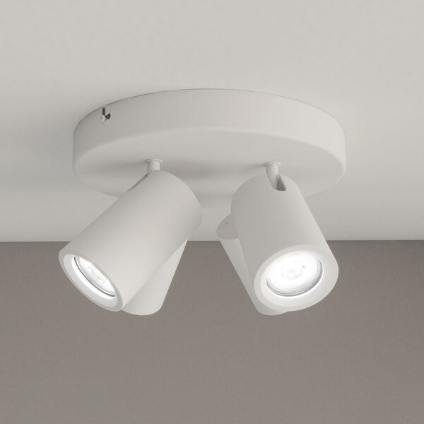 Ledvion LED Deckenstrahler Weiß 4-licht - Dimmbar - 3W - 6500K - Neigbar