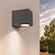 Dimmbare LED Wandleuchte - 3W - 2700K - Anthrazit