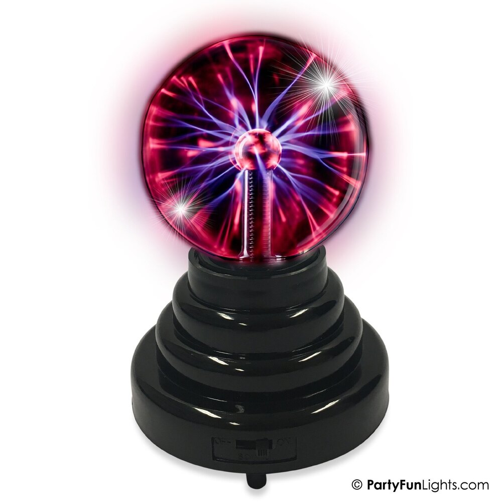 PartyFunLights Plasmakugel mit Lichteffekten - USB