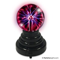 PartyFunLights Plasmakugel mit Lichteffekten - USB