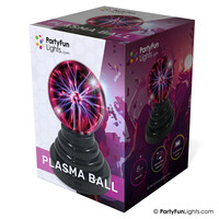 PartyFunLights Plasmakugel mit Lichteffekten - USB