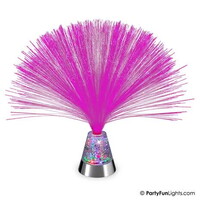 PartyFunLights Glasfaser Glitter LED Lampe - USB