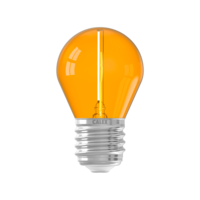 Calex Farbige LED-Kugellampe - Orange - E27 - 1W - 240V