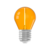 Farbige LED-Kugellampe - Orange - E27 - 1W - 240V