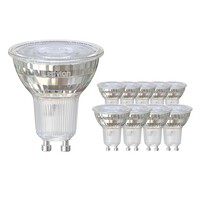 Ledvion 10x Dimmbare GU10 LED Spots - 5W - 345 Lumen - 6500K - Vorteilspackung