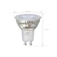 Ledvion 10x Dimmbare GU10 LED Spots - 5W - 345 Lumen - 6500K - Vorteilspackung
