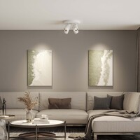 Ledvion LED Deckenstrahler Weiß 4-licht - Dimmbar - 3W - 4000K - Neigbar