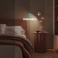Ledvion LED Deckenstrahler Weiß - Dimmbar - 3W - 2700K - Neigbar