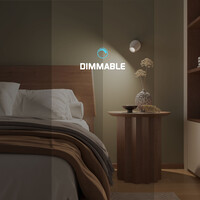 Ledvion LED Deckenstrahler Weiß - Dimmbar - 3W - 4000K - Neigbar