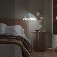 Ledvion LED Deckenstrahler Weiß - Dimmbar - 3W - 6500K - Neigbar