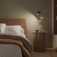 Ledvion LED Deckenstrahler Schwarz - Dimmbar - 3W - 4000K - Neigbar