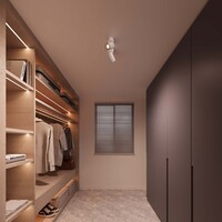 Ledvion LED Deckenstrahler Weiß Duo - Dimmbar - 3W - 2700K - Neigbar