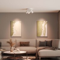 Ledvion LED Deckenstrahler Weiß Trio - Dimmbar - 3W - 2700K - Neigbar