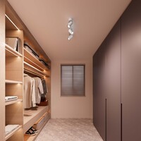 Ledvion LED Deckenstrahler Weiß Trio - Dimmbar - 3W - 2700K - Neigbar