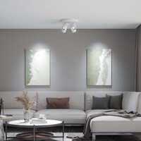 Ledvion LED Deckenstrahler Weiß 4-licht - Dimmbar - 3W - 6500K - Neigbar