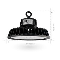 Ledvion LED Hallenstrahler 240W mit Sensor - Philips Driver - 120° - 175lm/W - 4000K - IP65 - Dimmbar - 5 Jahre Garantie - GS-geprüft