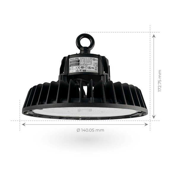 Ledvion LED Hallenstrahler 240W mit Sensor - Philips Driver - 120° - 175lm/W - 4000K - IP65 - Dimmbar - 5 Jahre Garantie - GS-geprüft