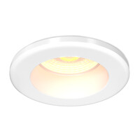 Ledvion Dimmbare Mini LED Einbaustrahler Weiß - IP65 - 4W - CCT - 5 Jahre Garantie - Geeignet für das Badezimmer