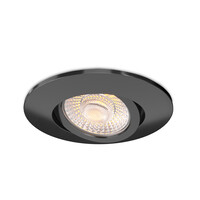 Ledvion LED Einbaustrahler Schwarz - IP65 - 3W - CCT - 5 Jahre Garantie - Geeignet für das Badezimmer