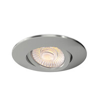 Ledvion LED Einbaustrahler Nickel - IP65 - 3W - CCT - 5 Jahre Garantie - Geeignet für das Badezimmer