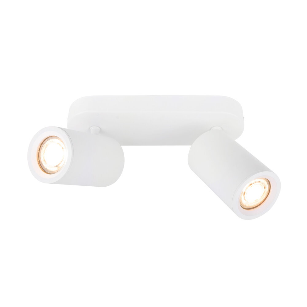 Ledvion LED Deckenstrahler Weiß Duo - Dimmbar - 3W - 4000K - Neigbar