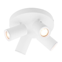 Ledvion LED Deckenstrahler Weiß 4-licht - Dimmbar - 4,9W - RGB+CCT - Neigbar