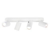 Ledvion LED Deckenstrahler Weiß 4-licht - Neigbar - GU10 Fassung