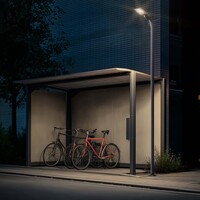 Ledvion LED Straßenlampe - 30W - IP65 - 130lm/W - 4000K - Osram LED Chips
