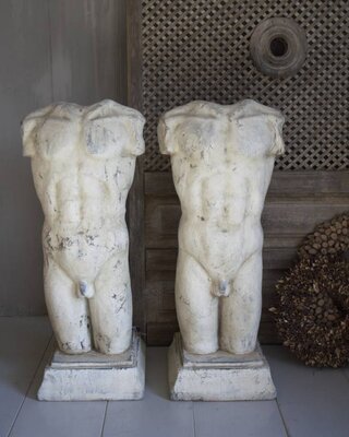 Rene Houtman Stenen mannen beeld 79 cm hoog
