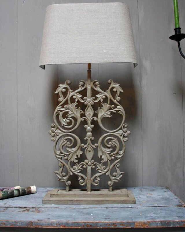 Rene Houtman Lampvoet Orlanda Ijzer Grijs H70 cm