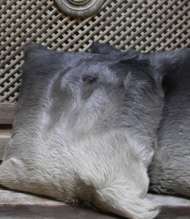 Rene Houtman Sierkussen lichtgrijs/donkergrijs met binnenkussen 45x45cm