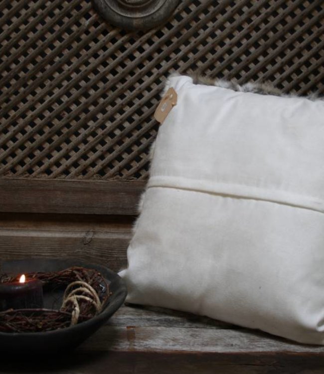 Rene Houtman Sierkussen bontkleur met binnenvulling