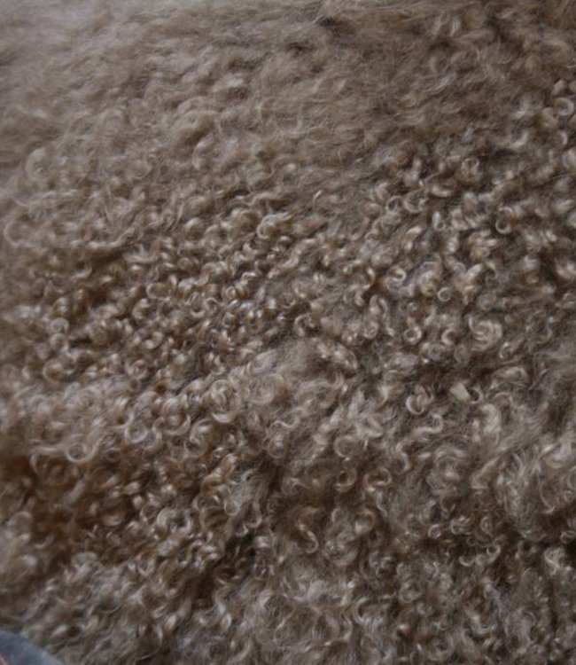 Rene Houtman Sierkussen lichtbruin met binnenvulling