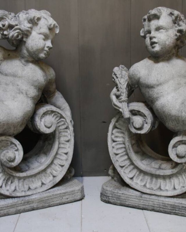 Aura Peeperkorn Set Aura Peeperkorn Cherubijn beton 77 x 56 x 31 cm