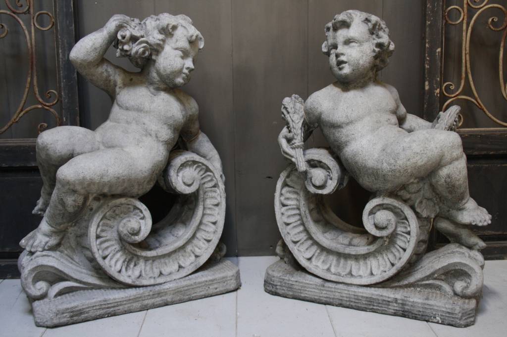 Aura Peeperkorn Set Aura Peeperkorn Cherubijn beton 77 x 56 x 31 cm