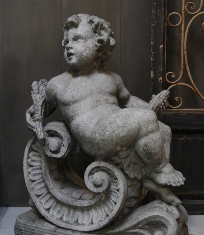 Aura Peeperkorn Set Aura Peeperkorn Cherubijn beton 77 x 56 x 31 cm