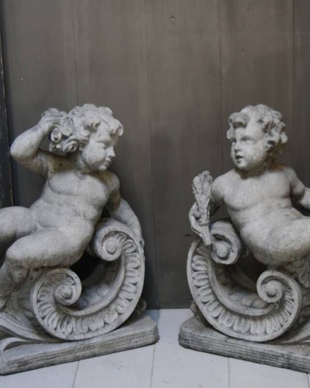 Aura Peeperkorn Set Aura Peeperkorn Cherubijn beton 77 x 56 x 31 cm