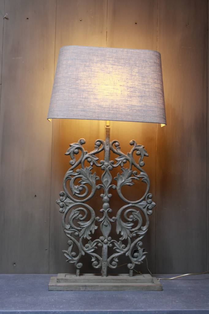 Rene Houtman Lampvoet Orlanda Ijzer Grijs H70 cm