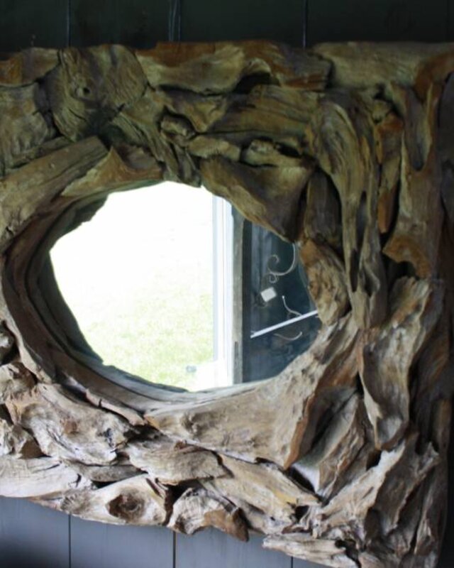 Rene Houtman Wood Spiegel Pure Nature 100 x 82 cm Gerecycled hout