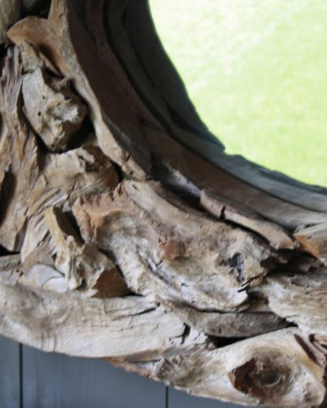Rene Houtman Wood Spiegel Pure Nature 100 x 82 cm Gerecycled hout