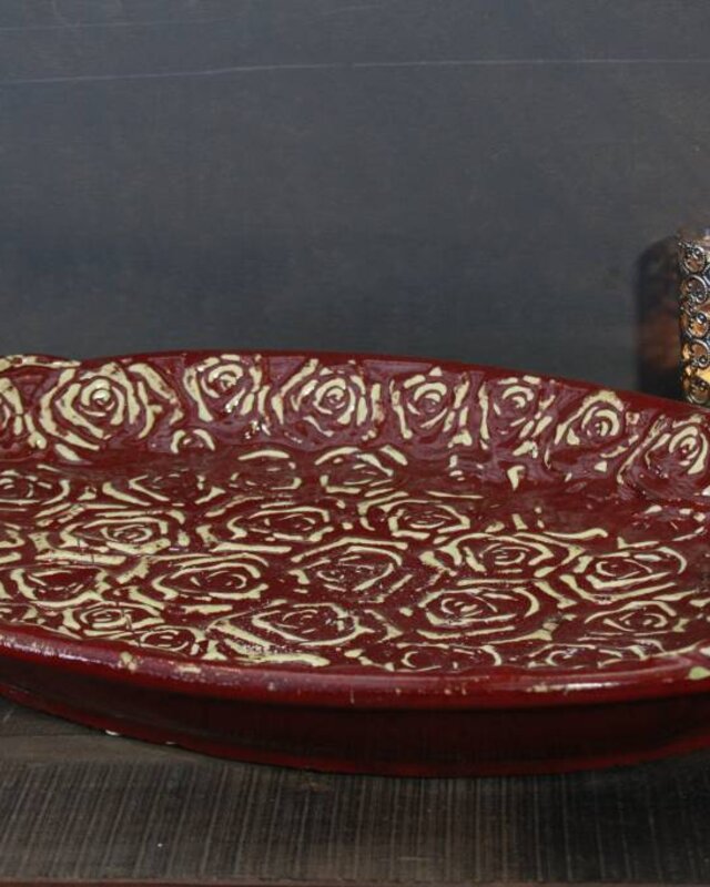 Rene Houtman Saladeschaal PTMD met handvaten 57 cm