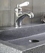 Rene Houtman Landelijk badkamermeubel Dieke grijs met dubbele spoelbak graniet 140 cm