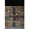 Decoratief wandpaneel Ibiza 30 cm Geel