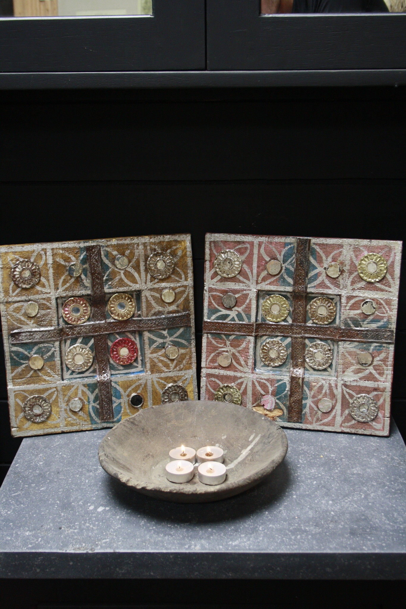 Rene Houtman Set decoratieve wandpanelen Ibiza 30 cm